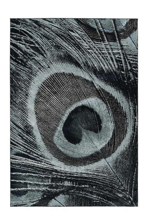 Dark Green Feather Rug- ADORE RUGS and FLOORING